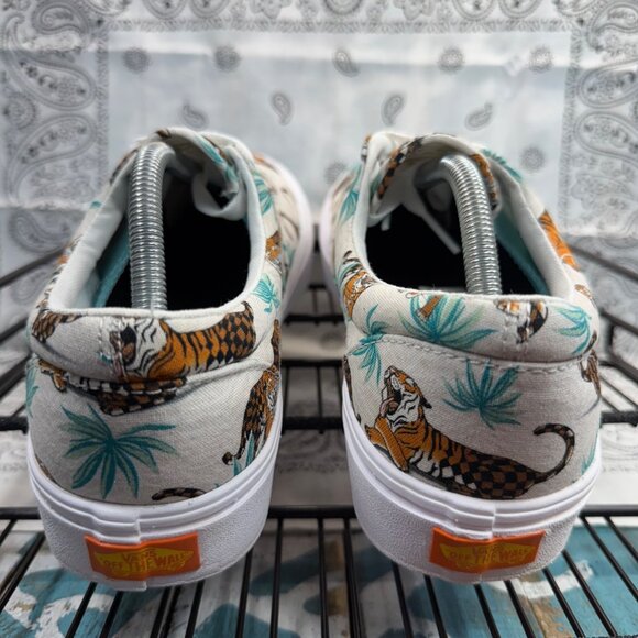Vans Comfycush Era Discovery Project Cat/Tiger White Women’s 9.5 Men’s 8 - Picture 6 of 11